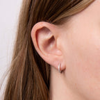 Beginnings Thin Hoop Earrings