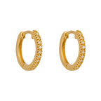 Beginnings Thin Hoop Earrings