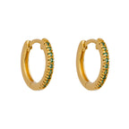 Beginnings Thin Hoop Earrings