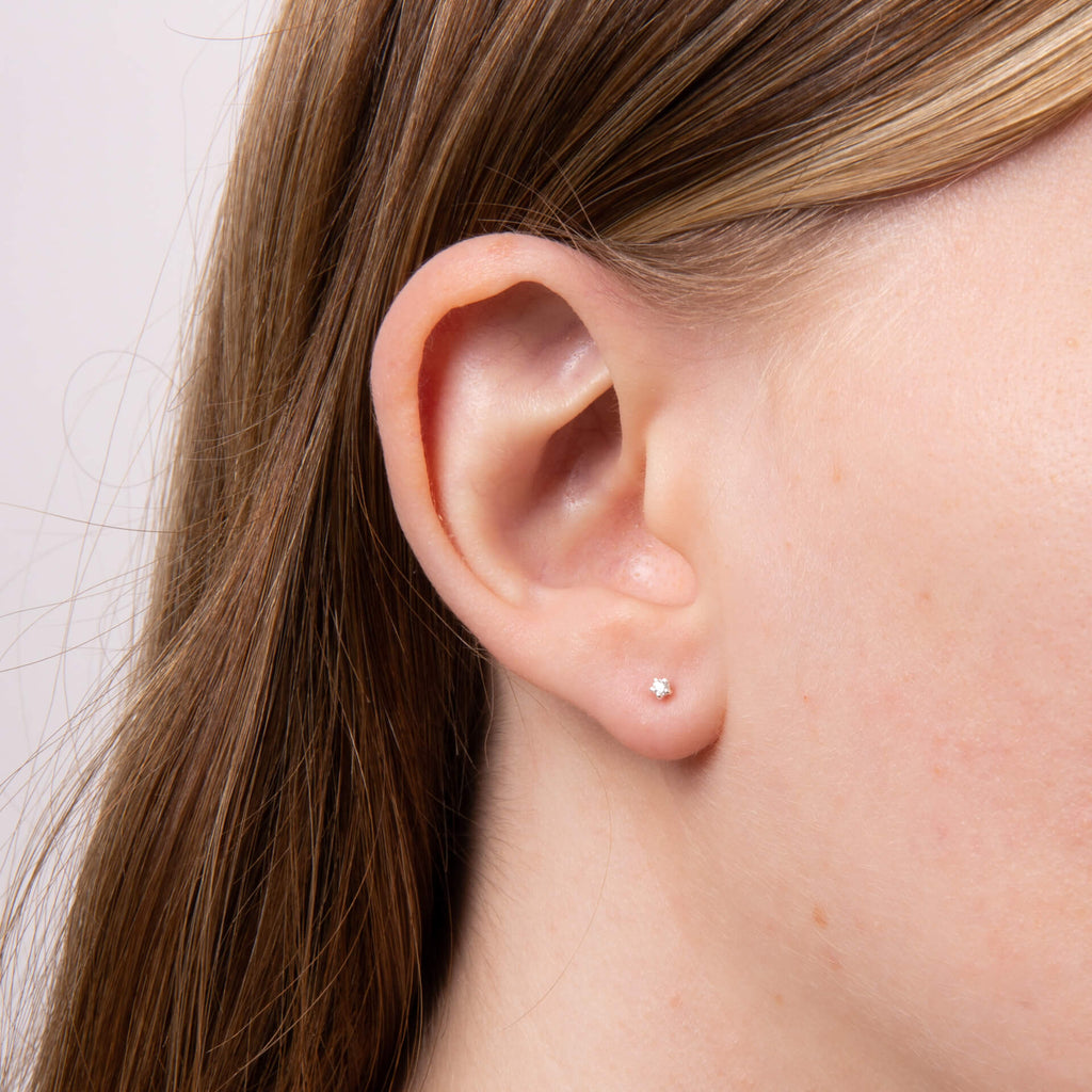Beginnings Tiny Stud Earrings