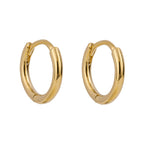 Beginnings Plain Hoop Earrings