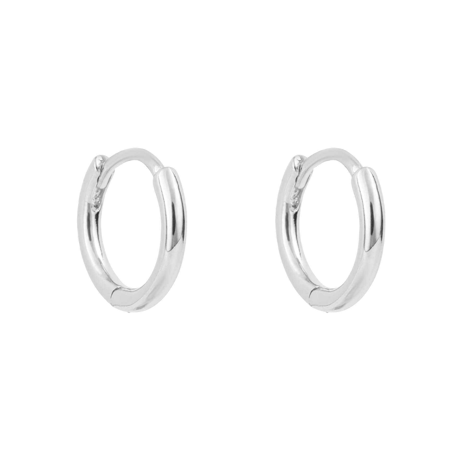 Beginnings Plain Hoop Earrings
