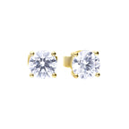 Diamonfire Four Claw Carat Stud Earrings