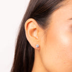 Diamonfire Four Claw Carat Stud Earrings