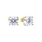 Diamonfire Four Claw Carat Stud Earrings