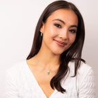 Diamonfire Emerald Cut Zirconia Drop Earrings