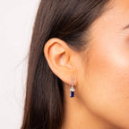 Diamonfire Emerald Cut Zirconia Drop Earrings