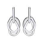 Beginnings Organic Interlinking Drop Earrings