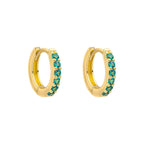 Beginnings Crystal Hoop Earrings