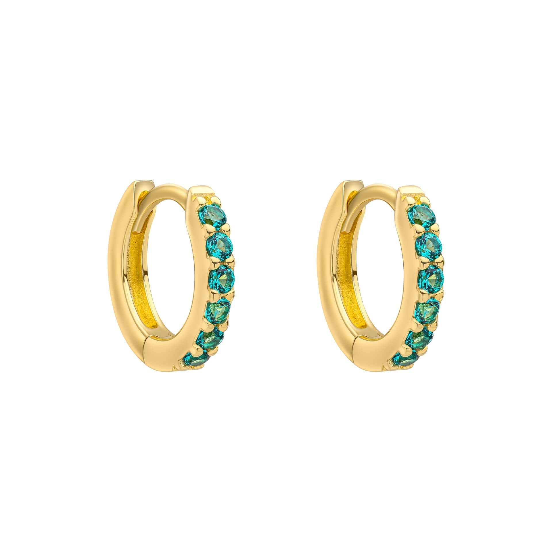 Beginnings Crystal Hoop Earrings