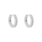 Beginnings Crystal Hoop Earrings