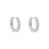 Beginnings Crystal Hoop Earrings