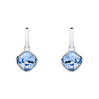 Beginnings Cushion Cut Crystal Drop Stud Earrings