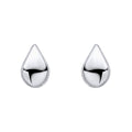Beginnings Highly Polished Droplet Stud Earrings