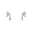 Beginnings Hanging Petal Floral Stud Earrings