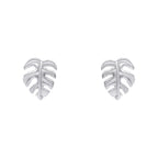 Beginnings Monstera Leaf Stud Earrings