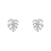 Beginnings Monstera Leaf Stud Earrings