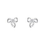 Laura Ashley Fashion Children’s Ribbon Bow Earrings