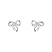 Laura Ashley Fashion Children’s Ribbon Bow Earrings