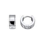 Fred Bennett Stainless Steel Hoop Earrings