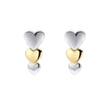 Beginnings Cascading Hearts Drop Earrings