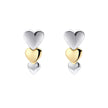 Beginnings Cascading Hearts Drop Earrings
