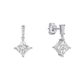 Diamonfire Princess Cut Drop Earrings
