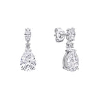 Diamonfire Teardrop and Marquise Drop Earrings