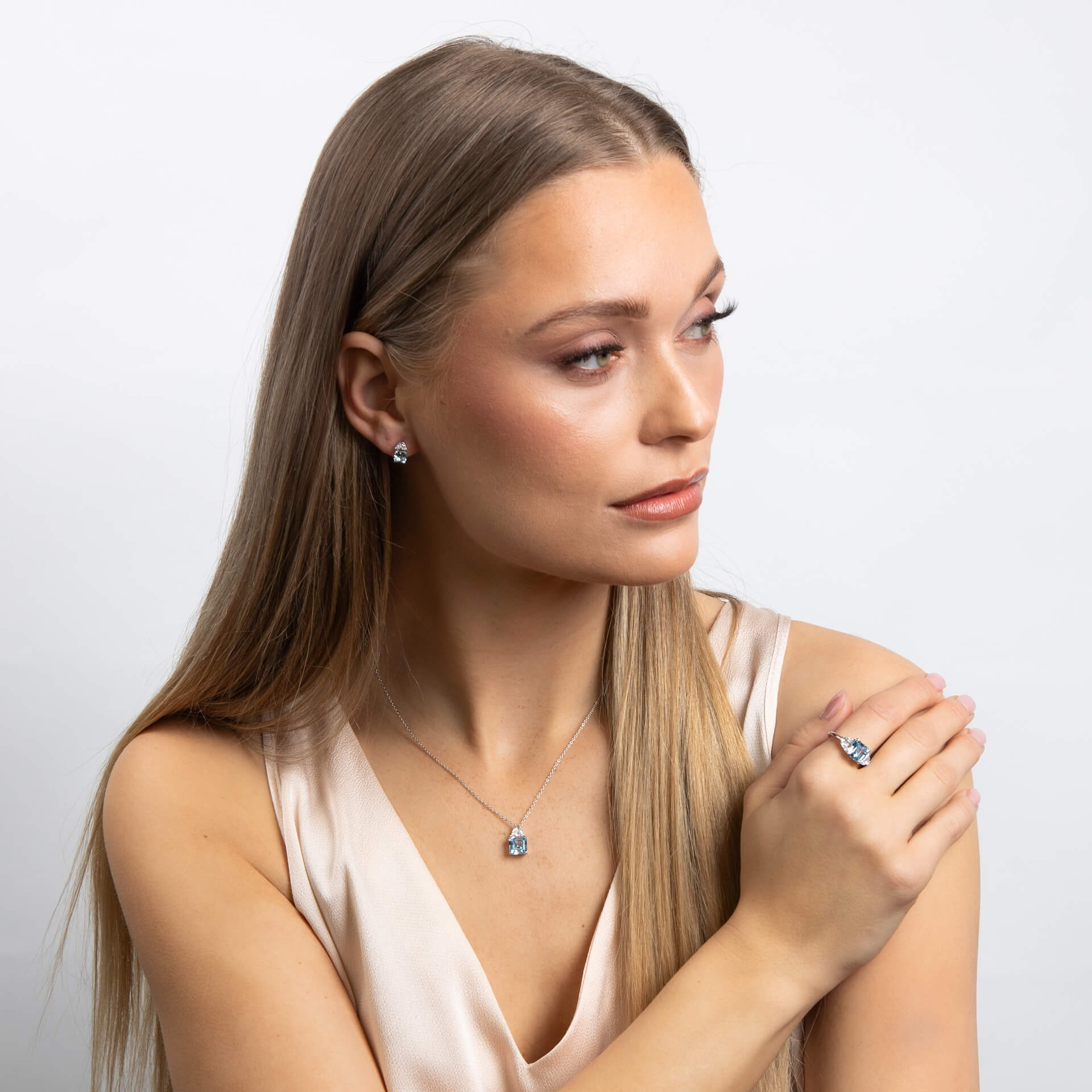 Diamonfire Square Cut Earrings