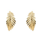 Laura Ashley Silver Marlbrook Leaf Earrings