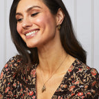 Laura Ashley Silver Marlbrook Leaf Earrings
