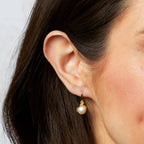 Laura Ashley Silver Ickleford Tulips Freshwater Pearl Earrings