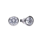 Diamonfire Bezel Set Carat Stud Earrings