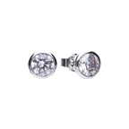 Diamonfire Bezel Set Carat Stud Earrings