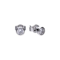 Diamonfire Bezel Set Carat Stud Earrings