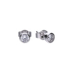 Diamonfire Bezel Set Carat Stud Earrings