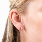 Diamonfire Duo Zirconia Stud Earrings