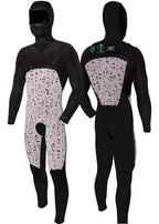 Vissla 7 Seas 5-4-3 full hooded chest zip