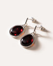 Cherry Amber ELEMENTS Drop Earrings