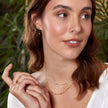 Beginnings Flower Bud Station Necklace