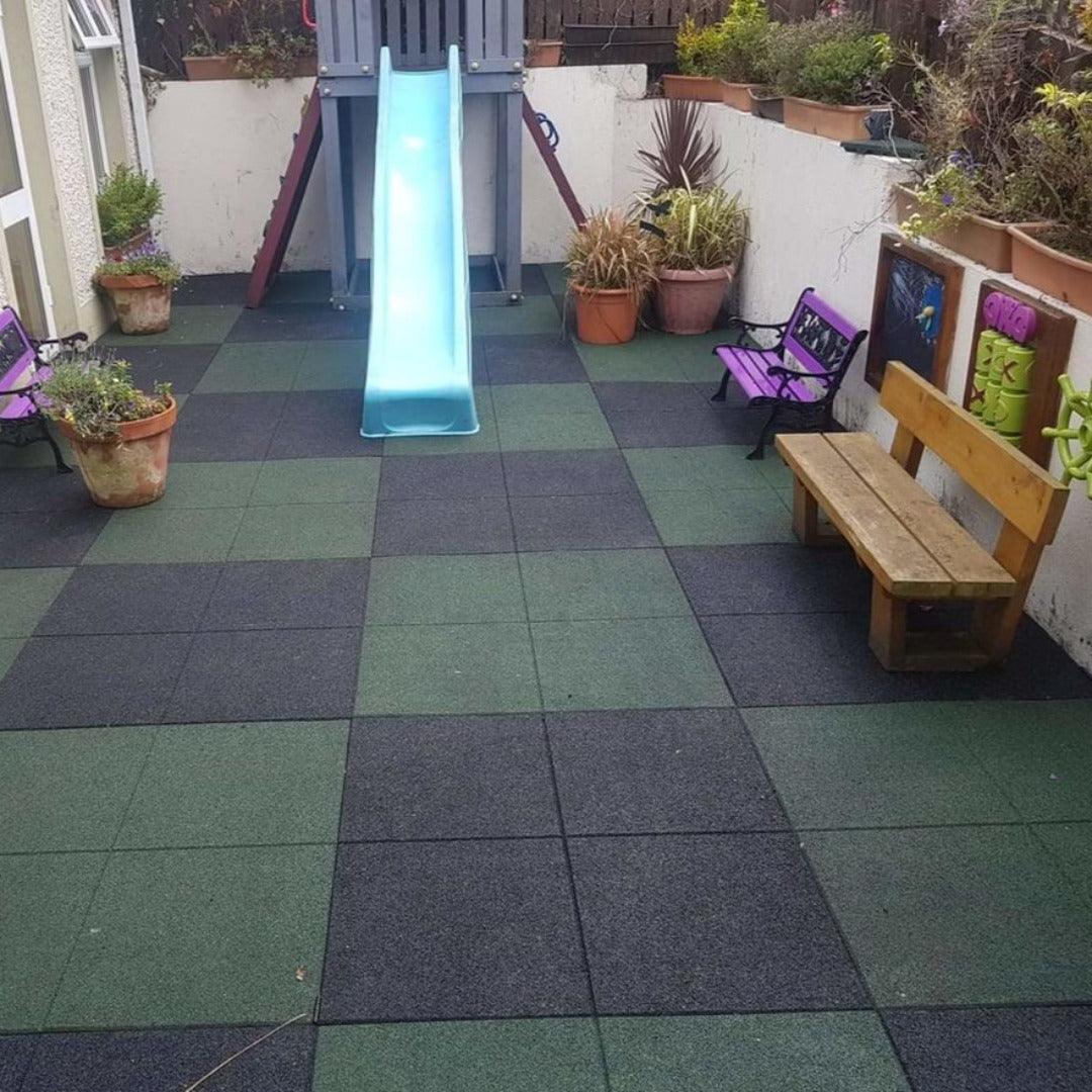Outdoor Rubber Paving Slabs