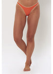Sisstrevolution Solid Sulu Skimpy Bottom Swim