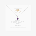 Amethyst February Birthstone Necklace