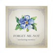 Forget-Me-Not Rose Gold Vermeil Silver Studs