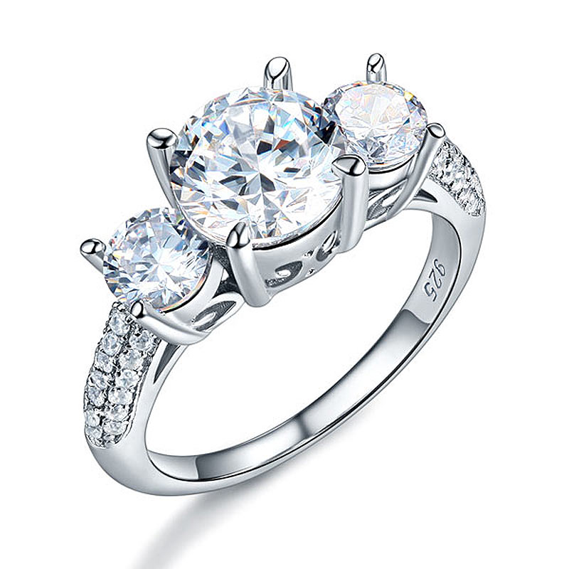 Sterling Silver Emera Ring