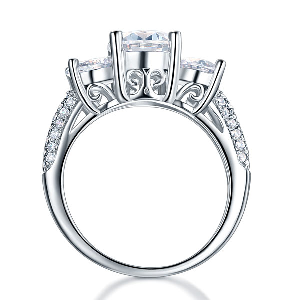 Sterling Silver Emera Ring