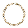 Elements Gold Circle Link Bracelet