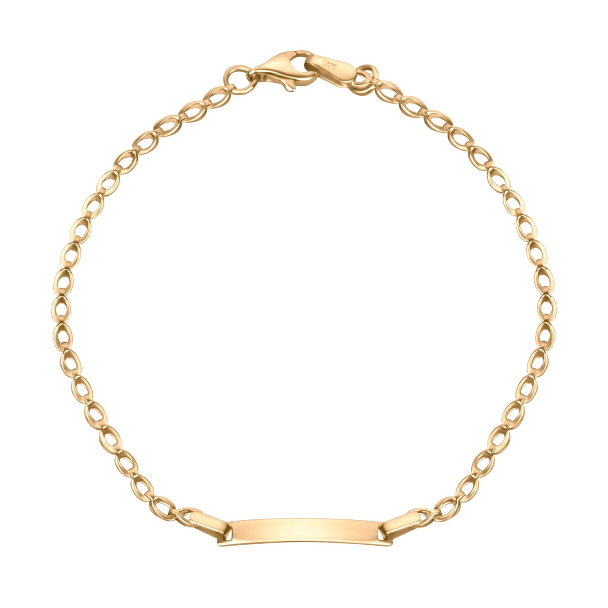 Elements Gold ID Bracelet