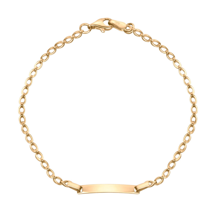 Elements Gold ID Bracelet