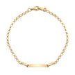 Elements Gold ID Bracelet